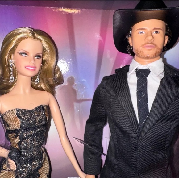 Ken & Barbie Set. Tim McGraw & Faith Hill. Pink Label. 2011. New - Picture 3 of 10